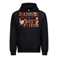 Black diamonds are a girl's best friend baseball Urban Hoodie - Jasminsmagicworld