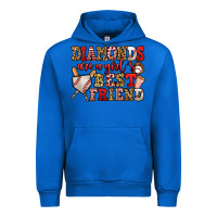 Cobalt diamonds are a girl's best friend baseball Urban Hoodie - Jasminsmagicworld