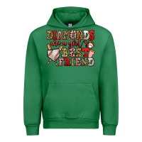 Emerald diamonds are a girl's best friend baseball Urban Hoodie - Jasminsmagicworld