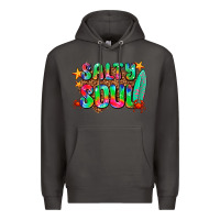 Smoke salty soul Premium Hoodie - AdoDesignShop
