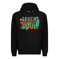 Black salty soul Premium Hoodie - AdoDesignShop
