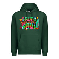Sports Green salty soul Premium Hoodie - AdoDesignShop