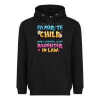 Black i don't have a favorite child Heavyweight Hoodie - MaliasSmallBusiness