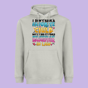 I Don't Have A Favorite Child Heavyweight Hoodie Designed By Maliassmallbusiness