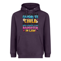 Plum i don't have a favorite child Heavyweight Hoodie - MaliasSmallBusiness