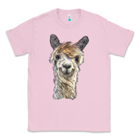 Bubblegum Pink alpaca Classic Tee - BarkalooDesign