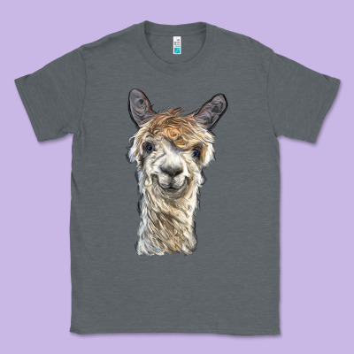 Alpaca Classic Tee Designed By Barkaloodesign
