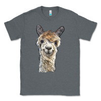 Charcoal Heather alpaca Classic Tee - BarkalooDesign
