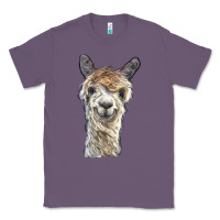 Lavender alpaca Classic Tee - BarkalooDesign