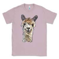 Lilac alpaca Classic Tee - BarkalooDesign