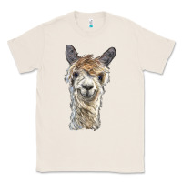 Natural alpaca Classic Tee - BarkalooDesign