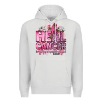Dove Grey heal cancer for nothing is impossible with god luk Premium Hoodie - Artiststas