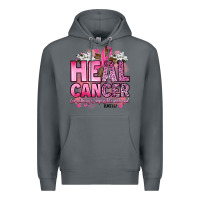 Rock heal cancer for nothing is impossible with god luk Premium Hoodie - Artiststas