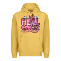 Antique Gold heal cancer for nothing is impossible with god luk Premium Hoodie - Artiststas