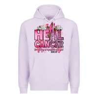 Lilac heal cancer for nothing is impossible with god luk Premium Hoodie - Artiststas