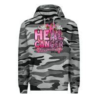 Slate Camo heal cancer for nothing is impossible with god luk Premium Hoodie - Artiststas