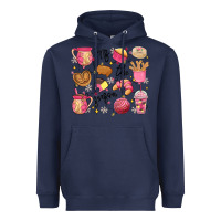 Navy mexican christmas'tis the season Heavyweight Hoodie - MaliasSmallBusiness