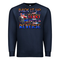 Navy back it up terry put it in reverse billie wilder Premium Sweatshirt - texasbilliewilder