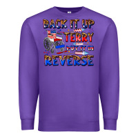 Purple back it up terry put it in reverse billie wilder Premium Sweatshirt - texasbilliewilder