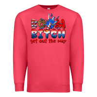Cardinal boom bitch get out the way Premium Sweatshirt - texasbilliewilder