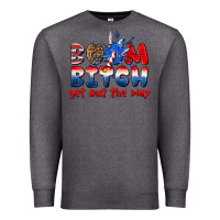 Charcoal Heather boom bitch get out the way Premium Sweatshirt - texasbilliewilder