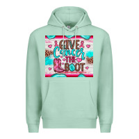 Seafoam give cancer the boot Premium Hoodie - JahusDesignShop