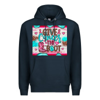 Navy give cancer the boot Premium Hoodie - JahusDesignShop