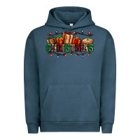 Pigment Midnight Navy western christmas gifts Urban Hoodie - AdoDesignShop