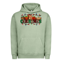 Pigment Oil Green western christmas gifts Urban Hoodie - AdoDesignShop