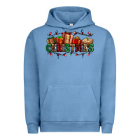 Pigment Pebble Blue western christmas gifts Urban Hoodie - AdoDesignShop