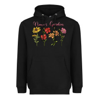 Black nana's garden Heavyweight Hoodie - MaliasSmallBusiness