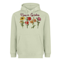 Matcha nana's garden Heavyweight Hoodie - MaliasSmallBusiness