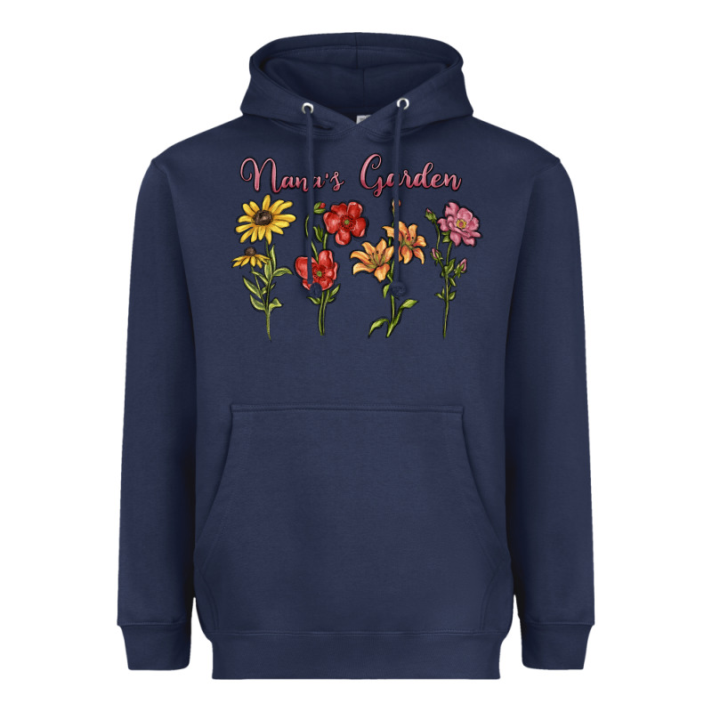 Nana's Garden Heavyweight Hoodie by MaliasSmallBusiness | Teevron