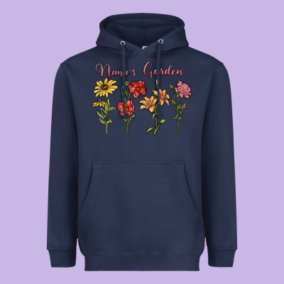 Heavyweight Hoodie nana's garden