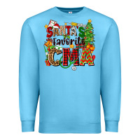Ocean Blue santa's favorite cma Premium Sweatshirt - Zillion Design Studio