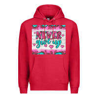 Cardinal never give up Premium Hoodie - JahusDesignShop