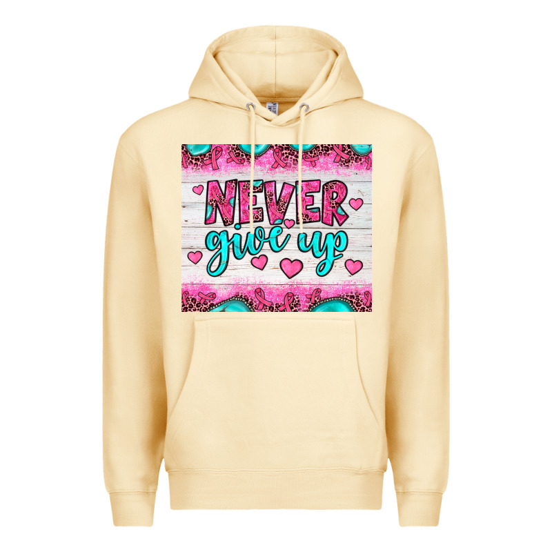 Never Give Up Premium Hoodie by JahusDesignShop | Teevron