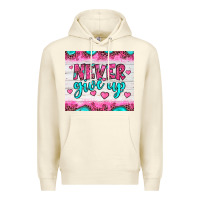 Sandshell never give up Premium Hoodie - JahusDesignShop
