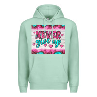 Seafoam never give up Premium Hoodie - JahusDesignShop