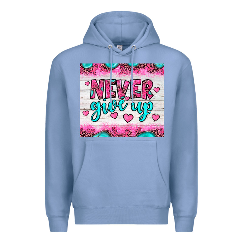 Never Give Up Premium Hoodie by JahusDesignShop | Teevron