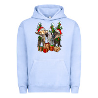 Pigment Grape Ice western christmas cows and cactuses Urban Hoodie - AdoDesignShop