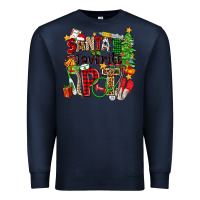 Navy santa's favorite pt Premium Sweatshirt - Zillion Design Studio