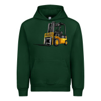 Forest Green forklift Urban Hoodie - Artiststas