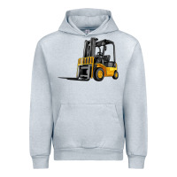 Heather Grey forklift Urban Hoodie - Artiststas