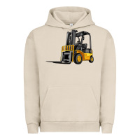 Pigment French Oak forklift Urban Hoodie - Artiststas