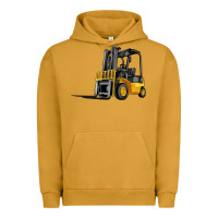 Pigment Peanut Butter forklift Urban Hoodie - Artiststas
