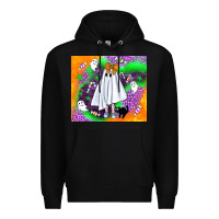 Black cute ghost halloween tumbler Premium Hoodie - BundleAndBundleShop