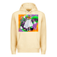 Pina Colada cute ghost halloween tumbler Premium Hoodie - BundleAndBundleShop