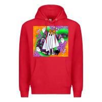 Red cute ghost halloween tumbler Premium Hoodie - BundleAndBundleShop