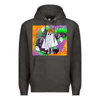 Smoke cute ghost halloween tumbler Premium Hoodie - BundleAndBundleShop